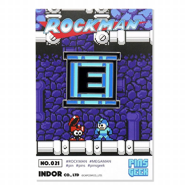 PINS GEEK ロックマン E缶[インドア]《在庫切れ》