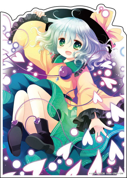 古明地こいし　A2サイズ　特大イラストボード　東方project 桜沢いづみ 古明地こいしA2サイズ特大イラストボード東方project 桜沢いづみ