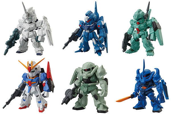 FW GUNDAM CONVERGE 2 ノーマル全6種+シークレット全1種セット