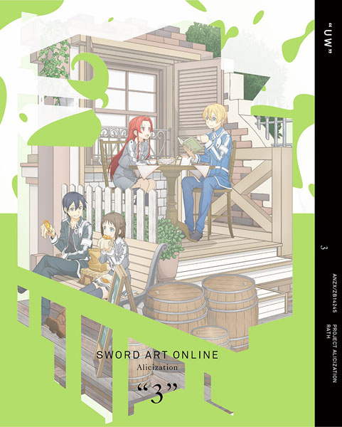 BD ソードアート・オンライン アリシゼーション 3 完全生産限定版 (Blu-ray Disc)[アニプレックス]《在庫切れ》
