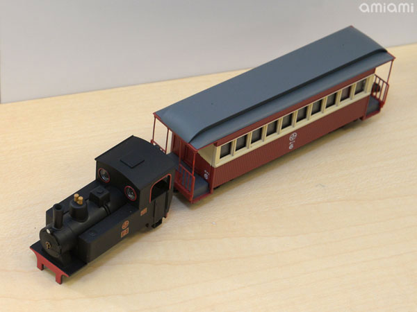 鉄道コレクション ナローゲージ80 猫屋線 蒸気機関車+客車(旧塗装 