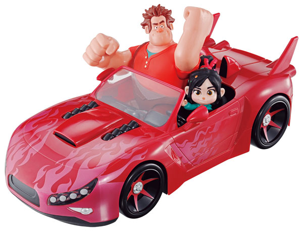 ディズニー ラルフ＆ヴァネロペ レースカーセット[バンダイ