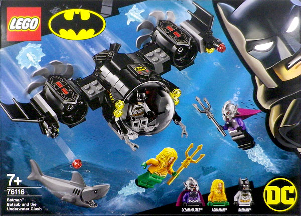 レゴ スーパーヒーローズ バットマン バットサブの水中バトル (76116 