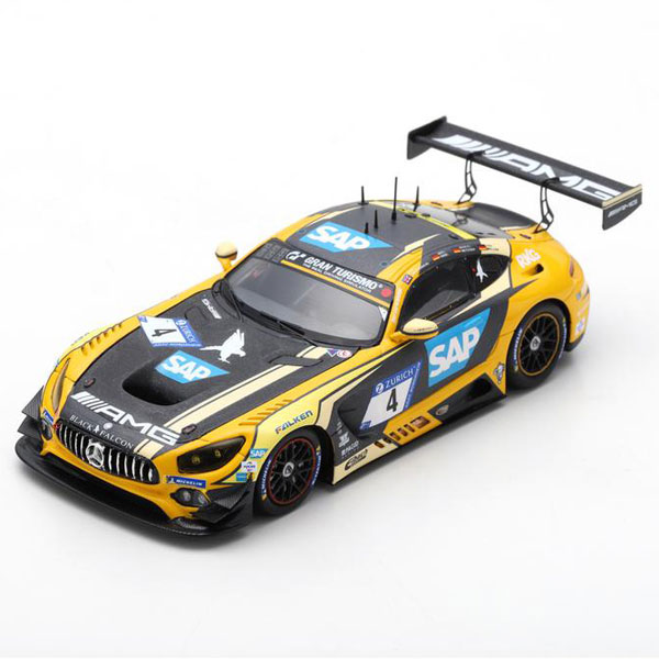 1 43 メルセデス Amg Gt3 No 4 Mercedes Amg Team Black Falcon 2nd 24h