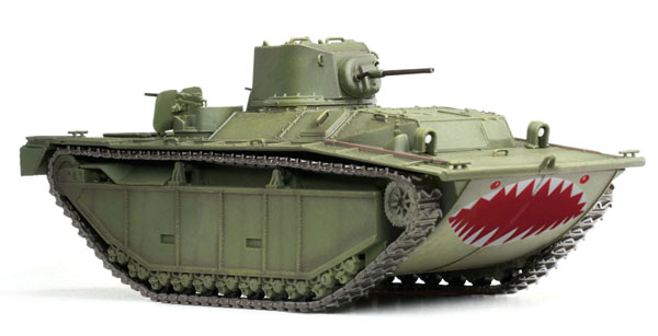 1/72 WW.II アメリカ海兵隊 LVT(A)-1 太平洋戦線 1945 完成品（再販）[ドラゴンアーマー]《在庫切れ》