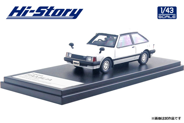1/43 MAZDA FAMILIA 1500 XG (1980) フォーミュラホワイト[ハイ