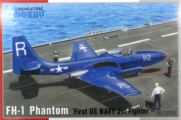 1/72 米・マクドネルFH-1ファントム艦上ジェット戦闘機・米海軍 プラモデル