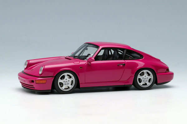 【保証書付】 911(964) ポルシェ 1/43 カレラ ルビー 1992 クラブスポーツ RS 乗用車