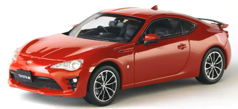 KYOSHOオリジナル 1/43 トヨタ 86 GT-Limited 2016 (ピュアレッド