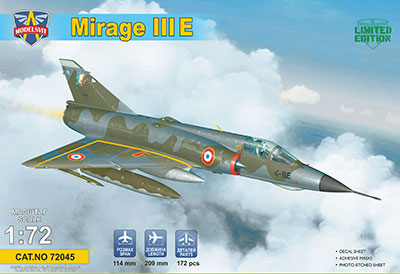 1/72 仏・ダッソー・ミラージュIIIE戦闘攻撃機 プラモデル[モデルズ