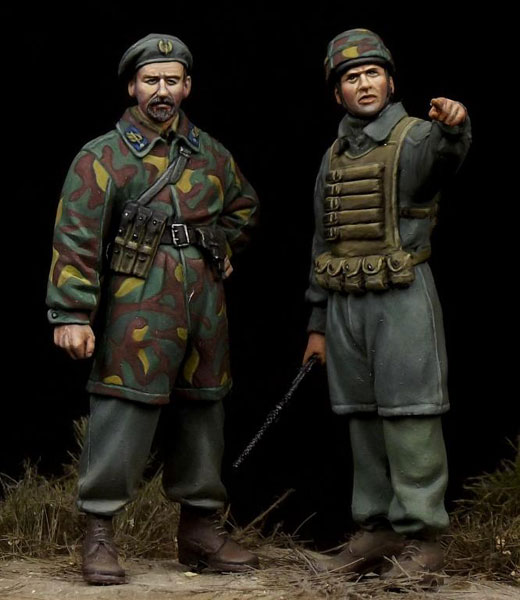 1/35 WW.II イタリア軍 第184落下傘師団 「ネンボ」 2体セット