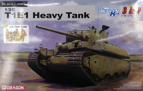 プラモデル　1/35 WW.II アメリカ陸軍 試作重戦車 T1E1(3 in 1) 「BLACK LABEL」 [BL6936] 1/35 WW.II アメリカ陸軍 試作重戦車 T1E1 (3 in 1) プラモデル