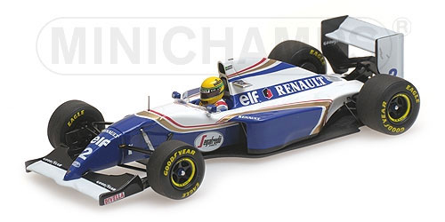 1/18 ウィリアムズ ルノー FW16 アイルトン・セナ サンマリノGP 1994[ミニチャンプス]【送料無料】《在庫切れ》