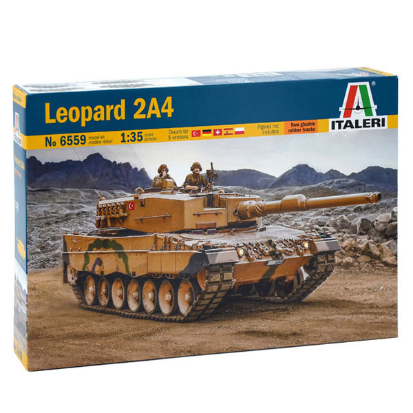 1/35 レオパルト 2A4 プラモデル[イタレリ]《在庫切れ》