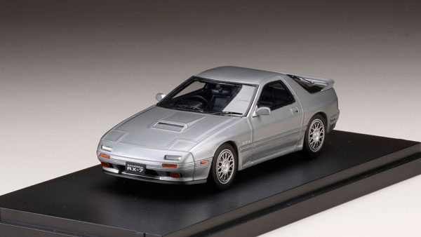 【限定】MAZDA SAVANNA RX-7 （FC3S）GT-X 　1/43 1/43 マツダ RX-7 (FC3S) GT-X シャドーシルバーメタリック[MARK43