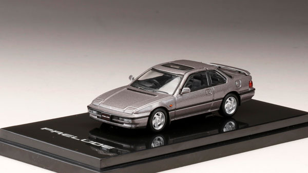 1/64 ホンダプレリュード Si (BA5) 1989 ピューターグレーメタリック[ホビージャパン]《取り寄せ※暫定》