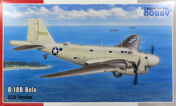 1/72 米・ダグラスB-18Bボロ・対潜哨戒機 プラモデル[スペシャルホビー