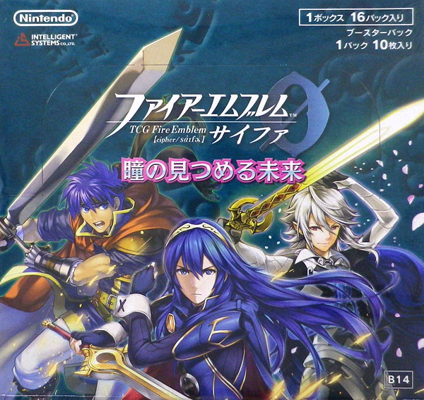 【特典】TCGファイアーエムブレム０（サイファ） ブースターパック「瞳の見つめる未来」 16パック入りBOX[任天堂]《在庫切れ》