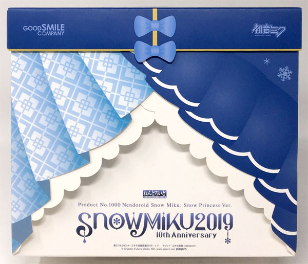 【中古】ねんどろいど 雪ミク Snow Princess Ver.(ワンダーフェスティバル2019[冬]、GOOD SMILE ONLINE SHOP、さっぽろ雪まつり等限定)[グッドスマイルカンパニー]