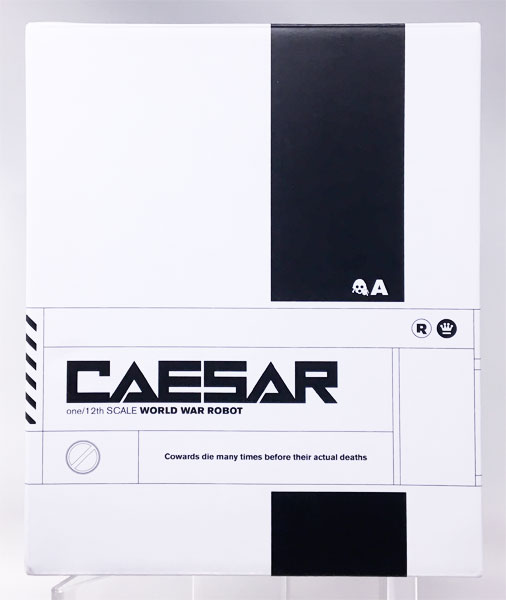 ワールド・ウォー・ロボット CAESAR TOGA WHITE 1/12 可動フィギュア