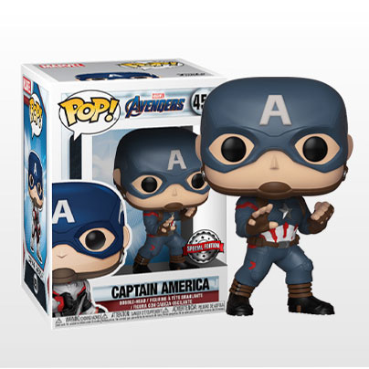 【中古】POP！ 『アベンジャーズ/エンドゲーム』キャプテン・アメリカ[ファンコ]