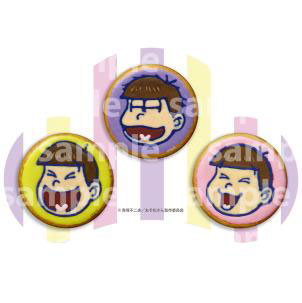 おそ松さん クッキー6つ子缶バッジセット おとうとver.[エイベックス