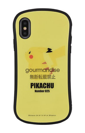 ポケットモンスター Iphone Xs X 対応ハイブリッドガラスケース イエロー Poke 619ye グルマンディーズ 在庫切れ