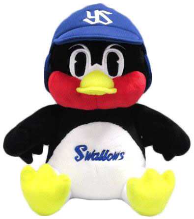 東京ヤクルトスワローズ オフィシャルライセンスグッズ お座り