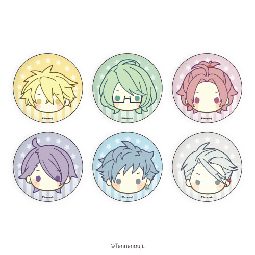 ラッキードッグ1 缶バッジ ジャン ベルナルド ルキーノ イヴァン