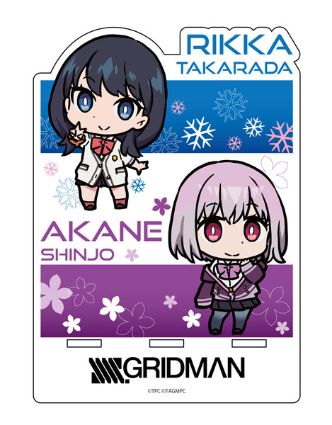 SSSS.GRIDMAN アクリルスマホスタンド 宝多六花＆新条アカネ
