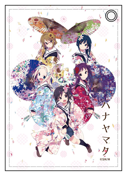 ハナヤマタ(原作) 合皮パスケース D[コンテンツシード]《在庫切れ》