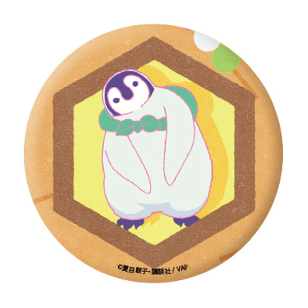 おこしやす、ちとせちゃん 缶バッジ 茶[ピーエルエム]《在庫切れ》