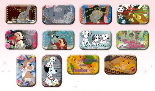 ディズニー スクエアカンバッジコレクション 12個入りBOX[エンスカイ