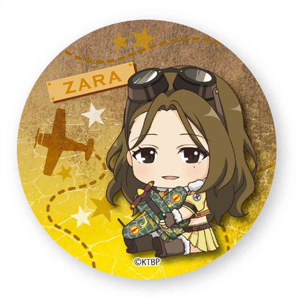 ぎゅぎゅっと缶バッチ 荒野のコトブキ飛行隊 ザラ[ベルハウス]《在庫切れ》