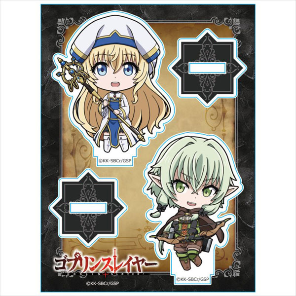 ゴブリンスレイヤー アクリルキャラスタンド 女神官・妖精弓手[アズメーカー]《在庫切れ》