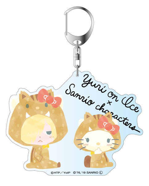 ユーリ！！！ on ICE × サンリオキャラクターズ デカキーホルダー イノシシ ver. C[コンテンツシード]《在庫切れ》