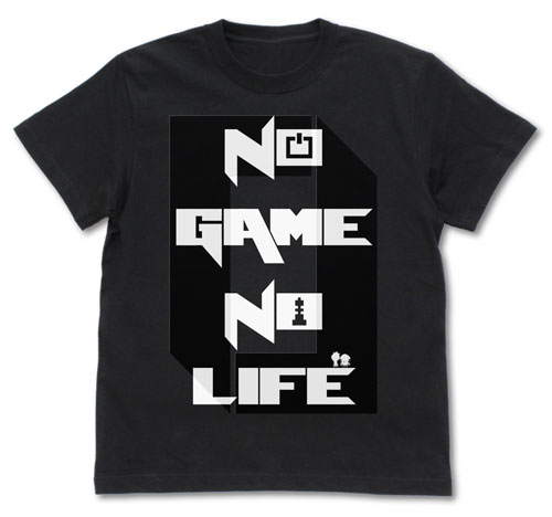 ノーゲーム・ノーライフ ゼロ NO GAME NO LIFE ZERO Tシャツ/BLACK-XL[コスパ]《在庫切れ》