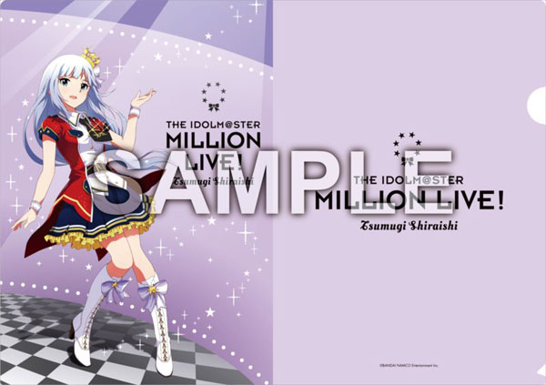 アイドルマスター ミリオンライブ！ A4クリアファイル 白石紬