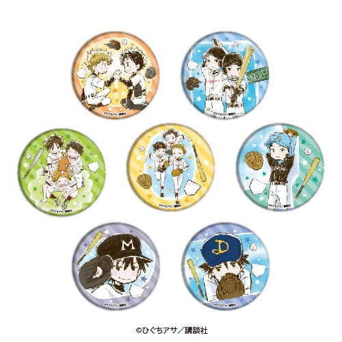 【レビューを書けば送料当店負担】 缶バッジ「おおきく振りかぶって」01/グラフアート 7個入りBOX ピンズ・ピンバッジ・缶バッジ