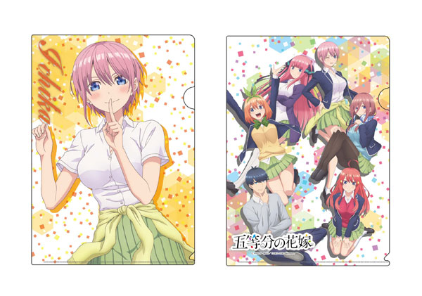 五等分の花嫁 クリアファイルセット 一花[ジェットシステム]《在庫切れ》