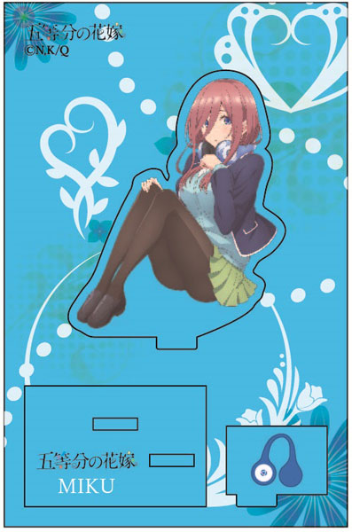 五等分の花嫁 三玖 アクリルスタンド セット 五等分の花嫁∽ 描き下ろしアクリルスタンド / 三玖| アニメ