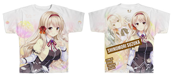 乙女が結ぶ月夜の煌めき』篠森涼花 両面フルグラフィックTシャツ L
