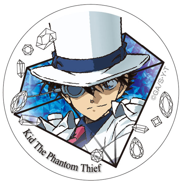 人気ショップ 名探偵コナン Vol.5(怪盗キッド)[アイアップ ポリカバッジ ピンズ・ピンバッジ・缶バッジ