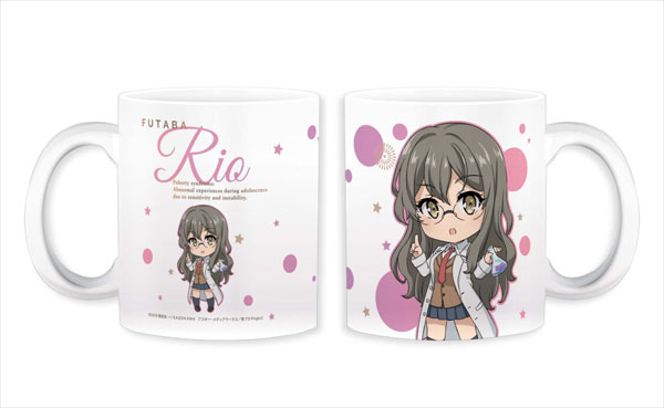 青春ブタ野郎はバニーガール先輩の夢を見ない ねんどろいどぷらす マグカップ 双葉理央 1[グッドスマイルカンパニー]《在庫切れ》