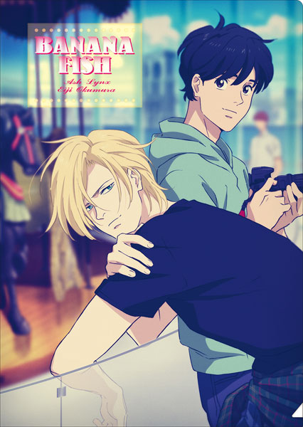 BANANA FISH クリアファイル アッシュ＆英二 B[ムービック]《在庫切れ》