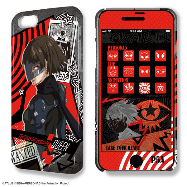 デザジャケット PERSONA5 the Animation iPhone 7/8ケース＆保護シート デザイン06(クイーン)[ライセンスエージェント]《在庫切れ》
