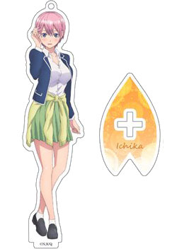 五等分の花嫁 一花 アクリルフィギュア 五等分の花嫁」中野一花をイメージカラー“黄”を基調にしたドレス