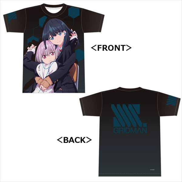 SSSS.GRIDMAN フルグラフィックTシャツ 宝多六花＆新条アカネ[アズ 