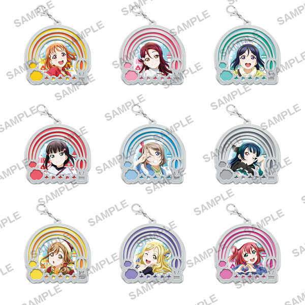 ラブライブ！サンシャイン！！ The School Idol Movie Over the Rainbow クリアステンドチャームコレクション 9個入りBOX[KADOKAWA]《在庫切れ》