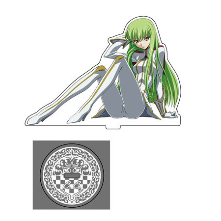 コードギアス 反逆のルルーシュ アクリルフィギュアM C.C.パイロット